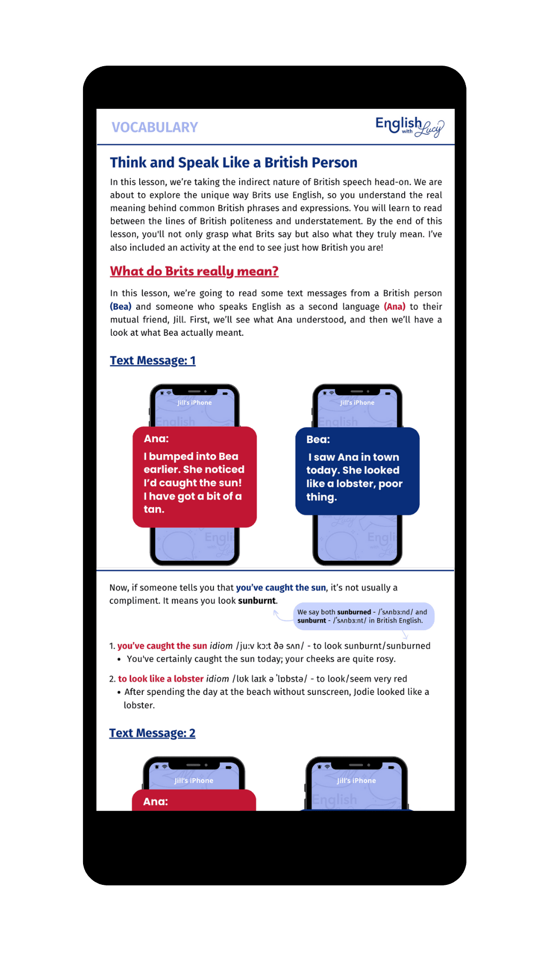 Think And Speak Like A British Person